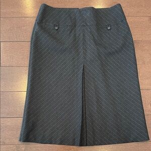 Mexx Charcoal Pinstripe Skirt